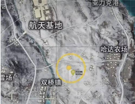 和平精英雪地防空洞在哪里