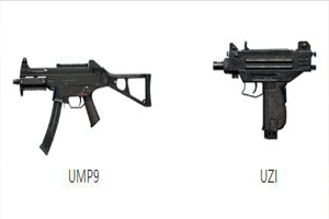 刺激战场：UZI和UMP9冲锋枪对比