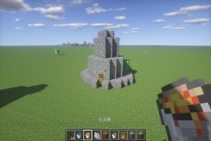 我的世界建造城堡教学