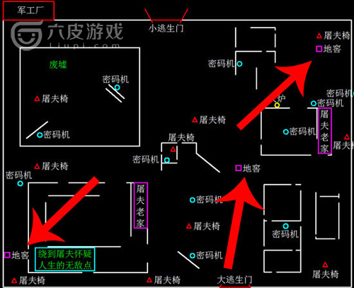 第五人格四大地图地窖攻略大全