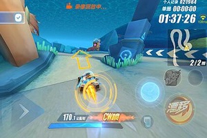 QQ飞车手游反向亚特兰蒂斯近道解析