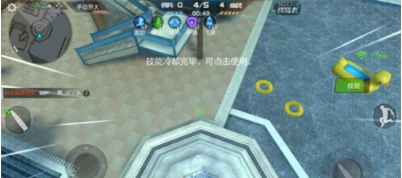 cf手游生化酒店喷泉如何破点？