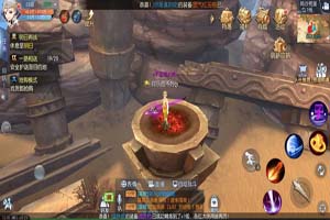 武林外传手游鸣沙荒漠轻功点