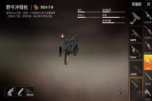 和平精英野牛冲锋枪分析