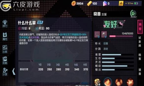 非人学园晓音有什么技术能力