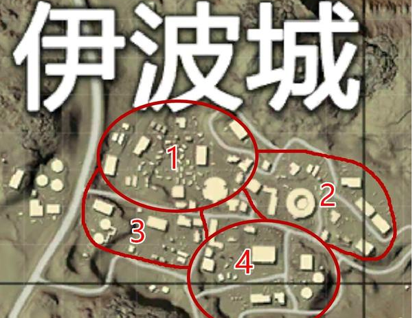 和平精英沙漠地图伊波城如何打?