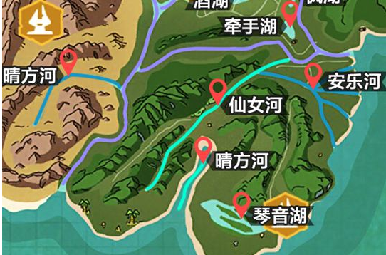 创造与魔法小龙虾在哪钓