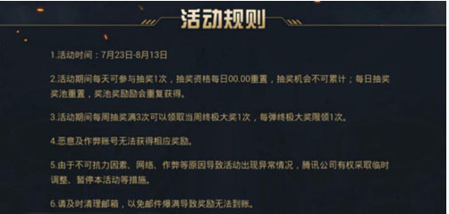 CF手游2019火线盛典有什么福利？